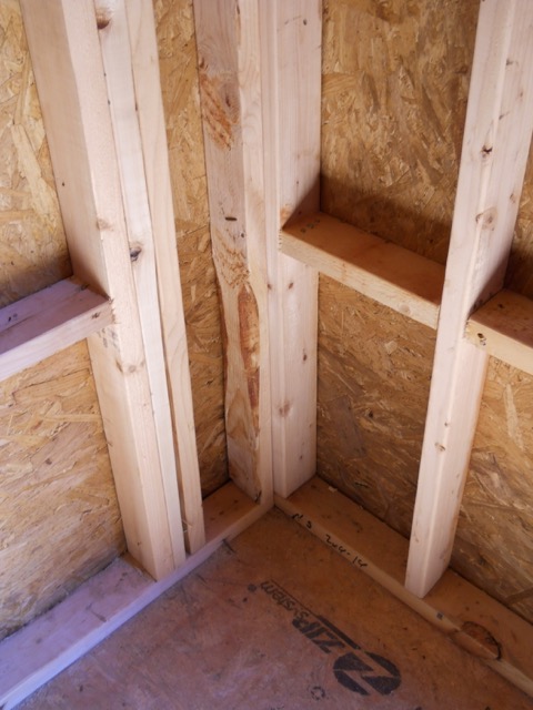 Three Easy And Essential Advanced Framing Techniques Greenbuildingadvisor - How To Build A Corner When Framing Wall