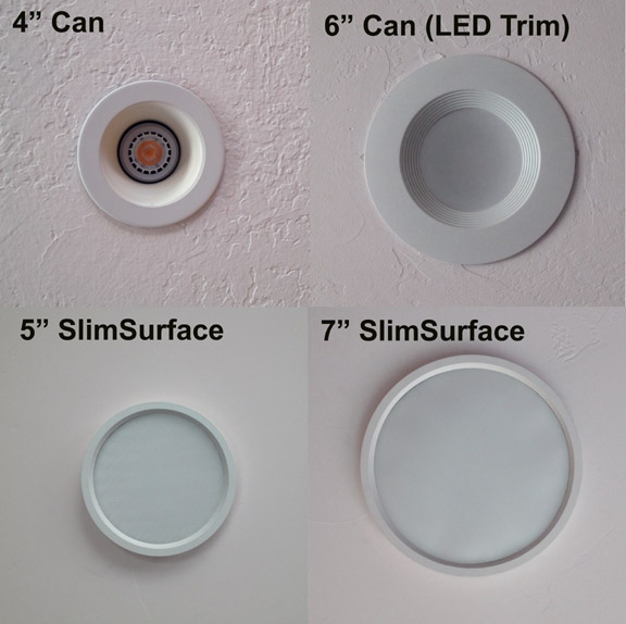 Led can clearance lights